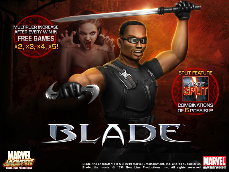 blade pokies game