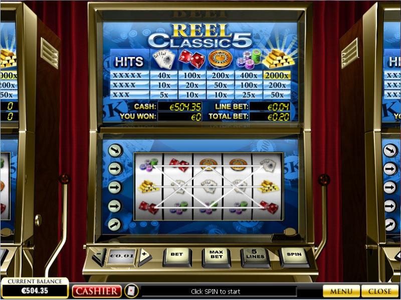 5 reel pokies