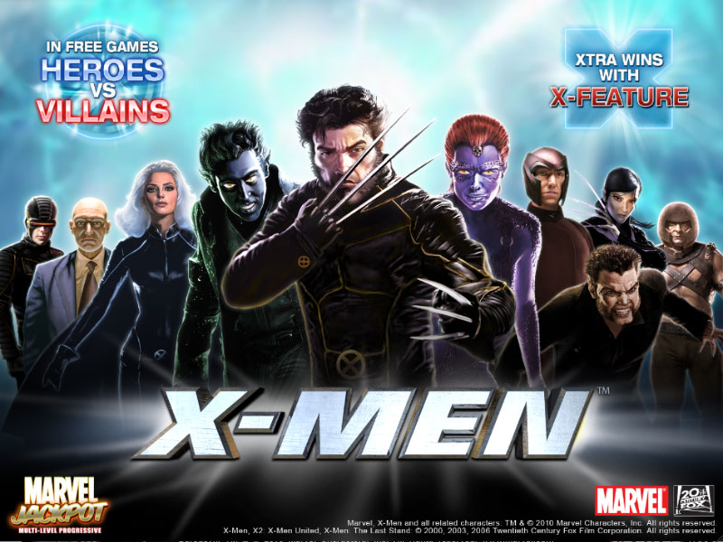x-men pokies game